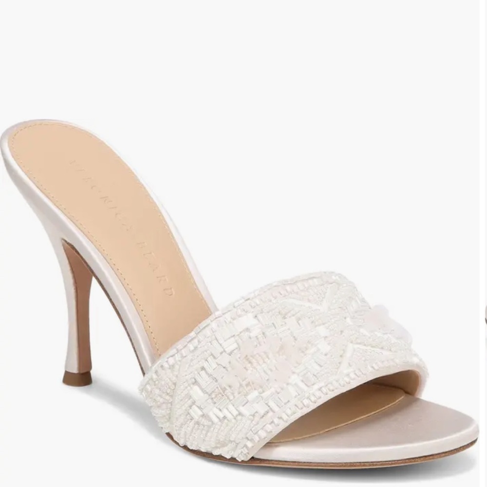 Veronica Beard Braxton beaded sandals